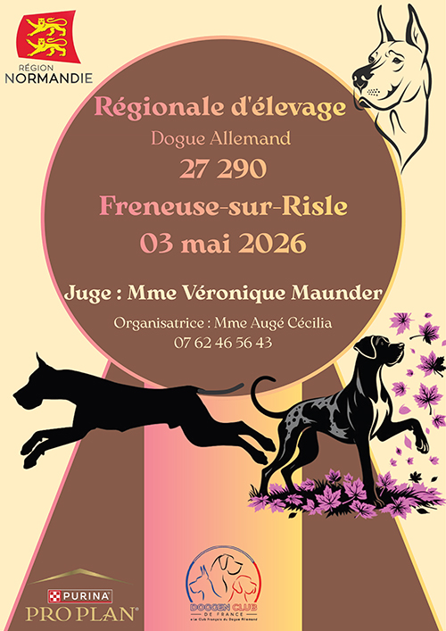 Affiche R.E. Doggen Club - Freneuse sur Risle