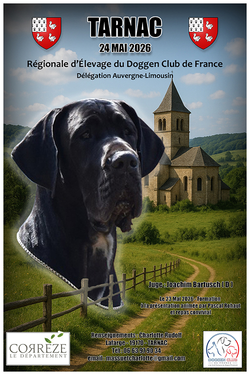 Affiche R.E. Doggen Club - Tarnac