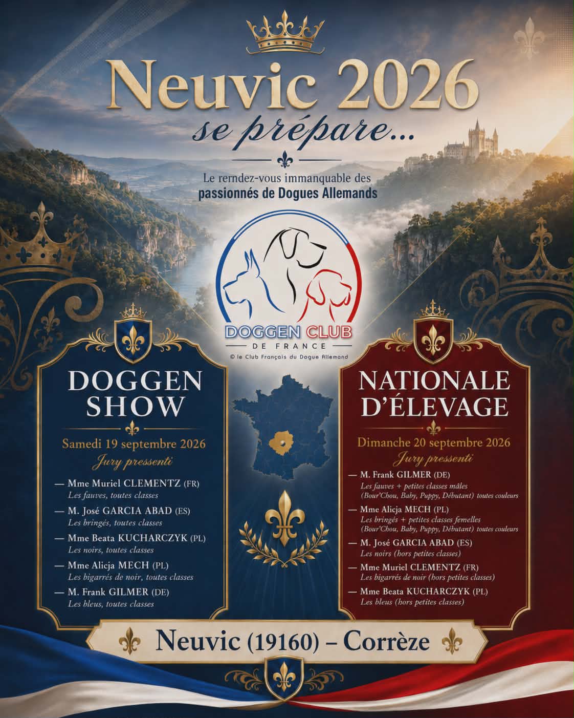 Affiche officielle Neuvic 2026