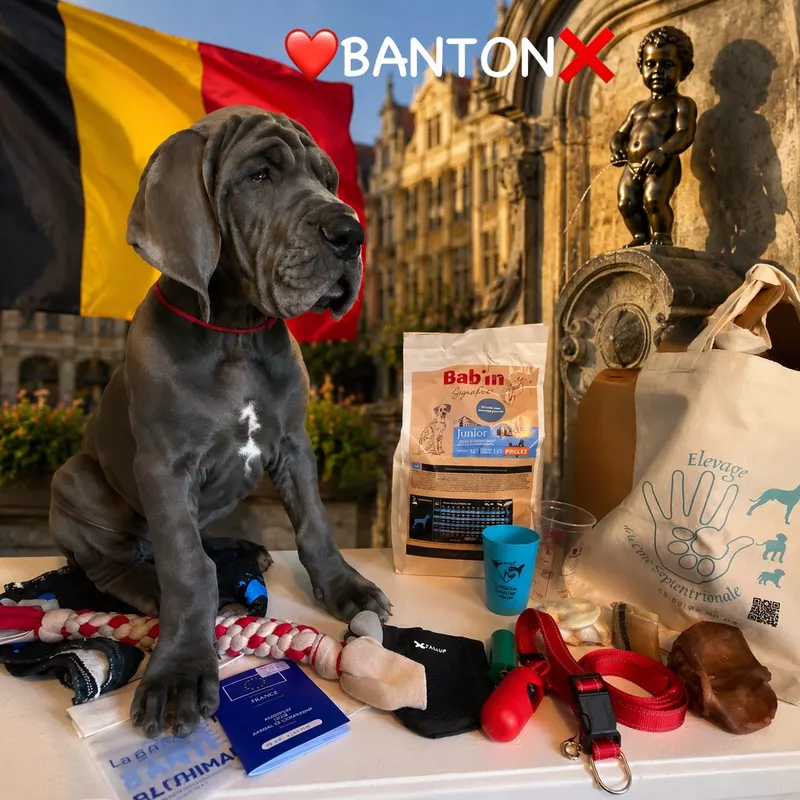 Portée Dogue Allemand Bleu · élevage De la Cote Septentrionale — photo 11 sur 11