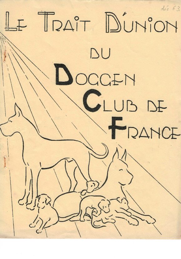 Couverture du Trait d'Union n° 1