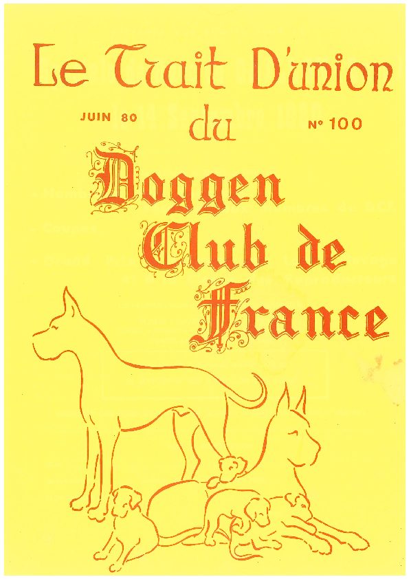 Couverture du Trait d'Union n° 100