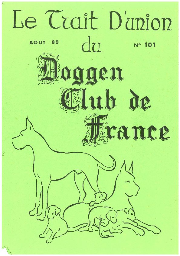 Couverture du Trait d'Union n° 101