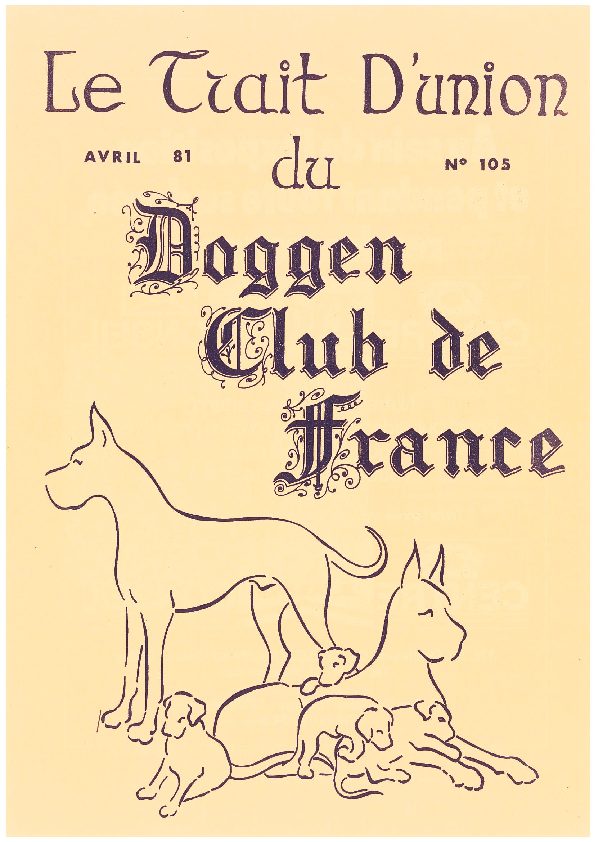 Couverture du Trait d'Union n° 105