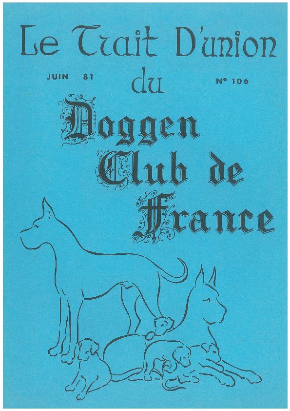 Couverture du Trait d'Union n° 106