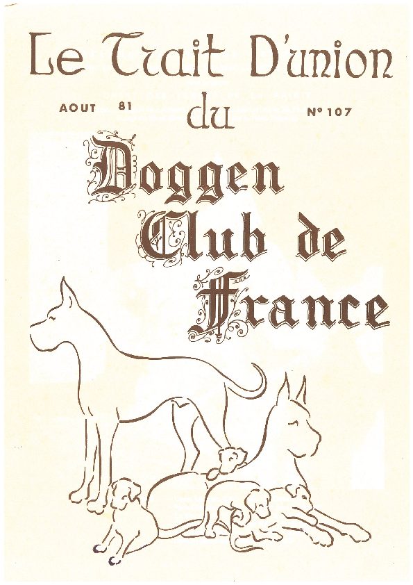 Couverture du Trait d'Union n° 107