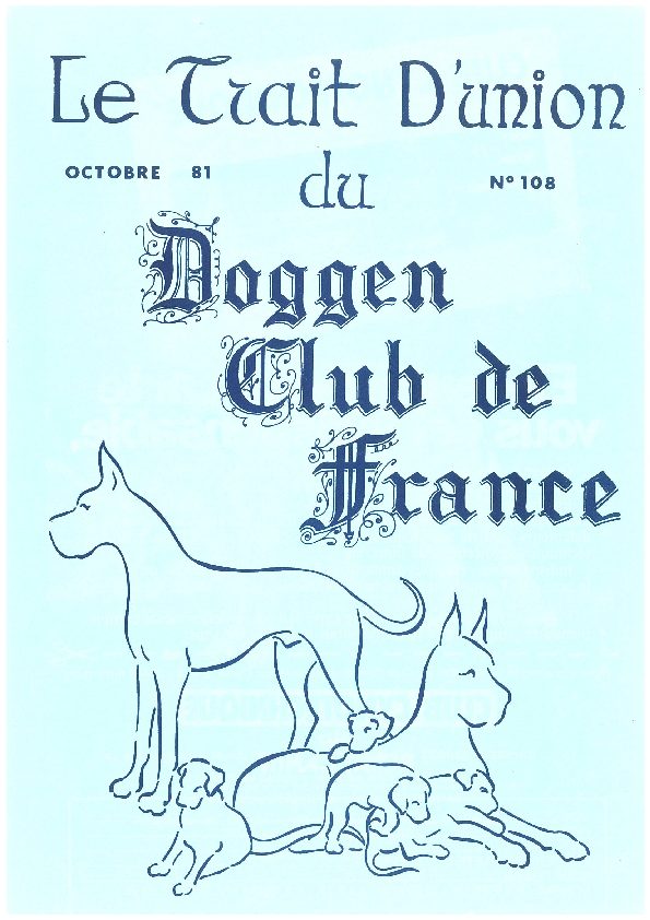 Couverture du Trait d'Union n° 108