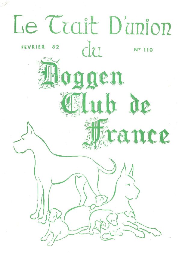 Couverture du Trait d'Union n° 110