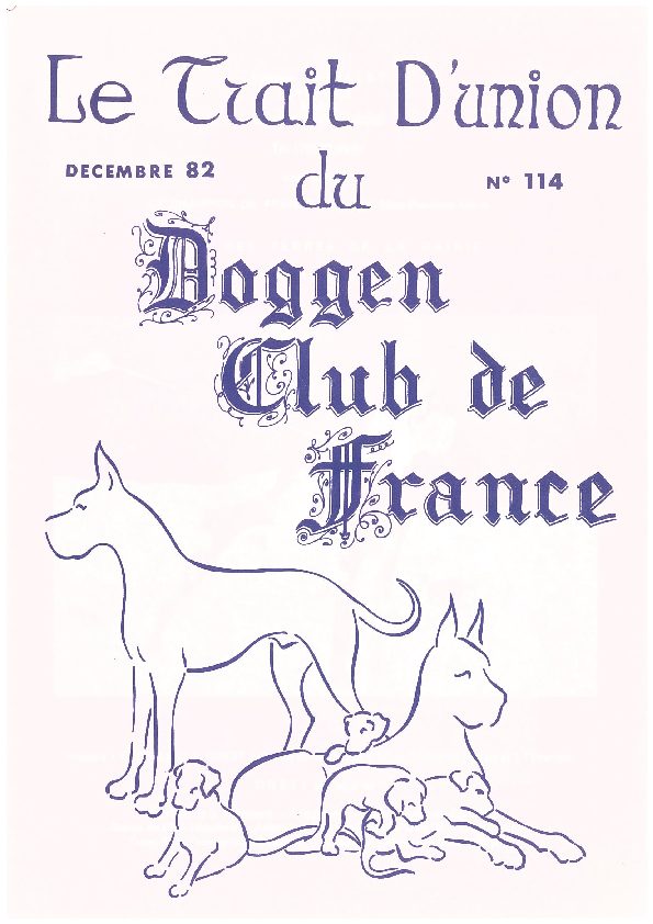 Couverture du Trait d'Union n° 114