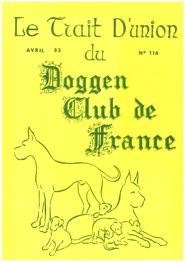 Couverture du Trait d'Union n° 116