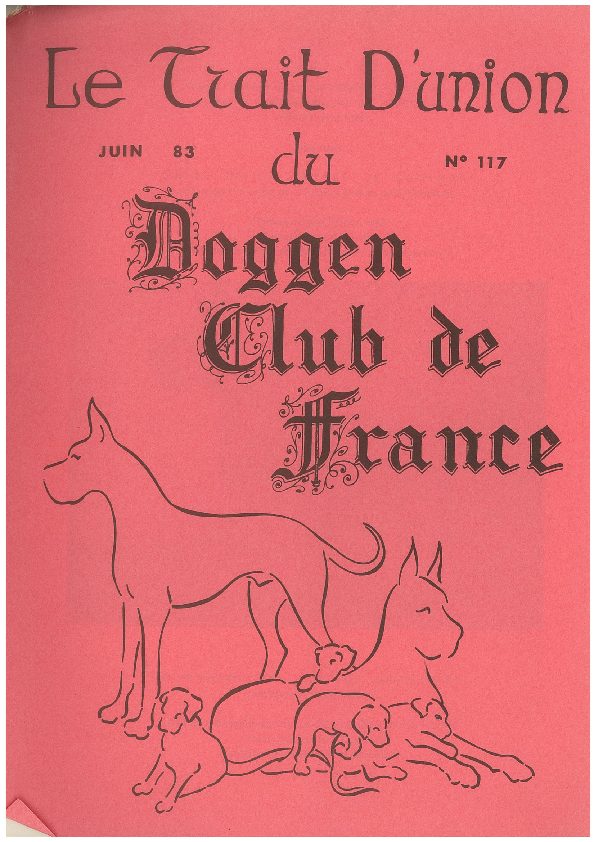 Couverture du Trait d'Union n° 117