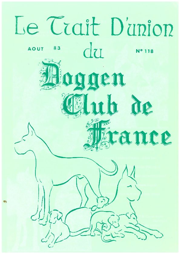 Couverture du Trait d'Union n° 118
