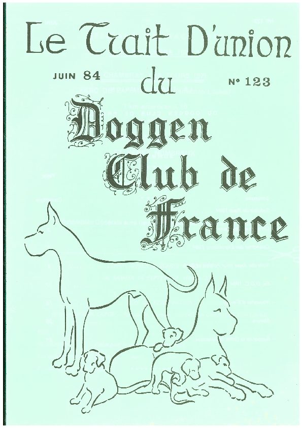 Couverture du Trait d'Union n° 123