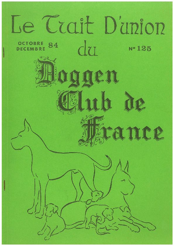 Couverture du Trait d'Union n° 125