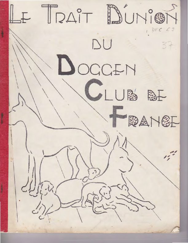 Couverture du Trait d'Union n° 37