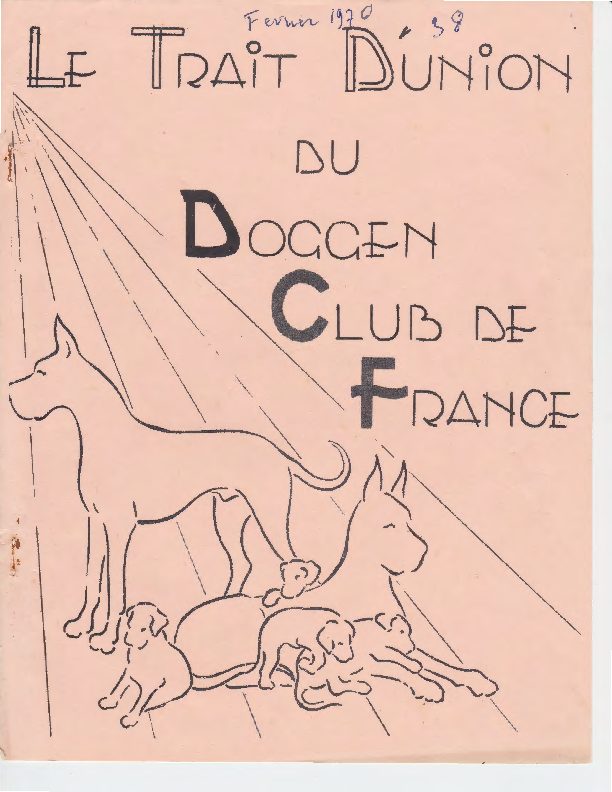 Couverture du Trait d'Union n° 38