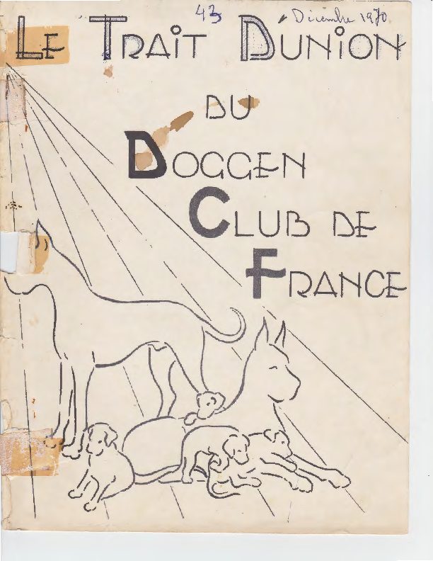 Couverture du Trait d'Union n° 43