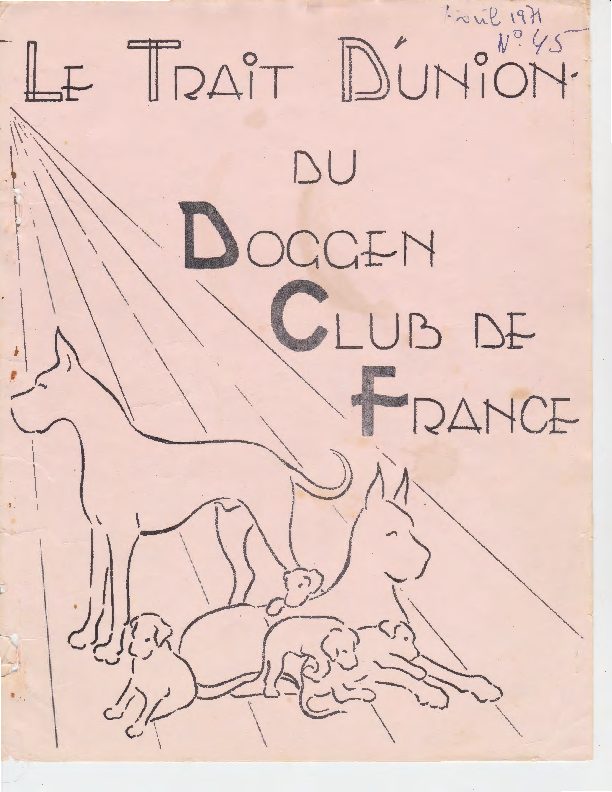 Couverture du Trait d'Union n° 45