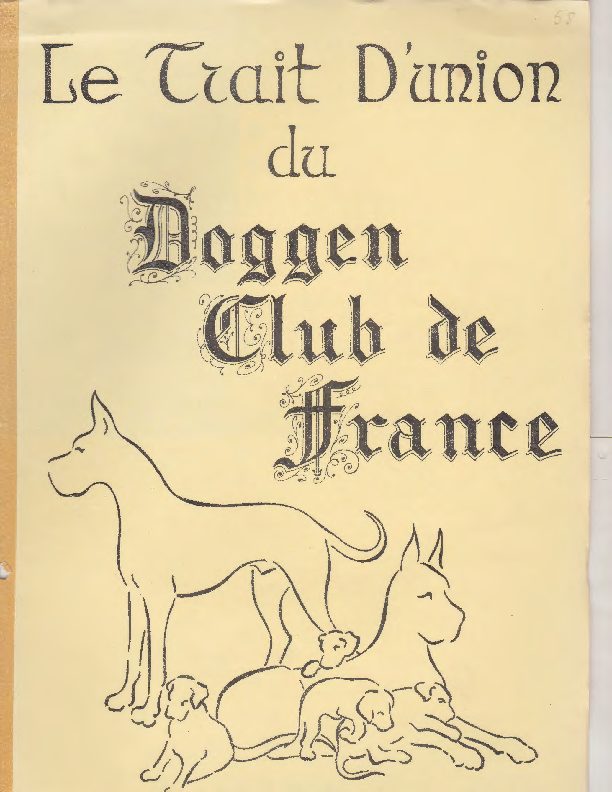 Couverture du Trait d'Union n° 58