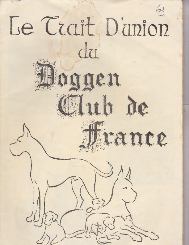 Couverture du Trait d'Union n° 63
