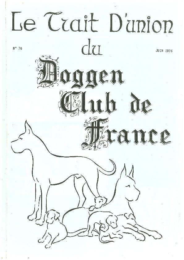 Couverture du Trait d'Union n° 76