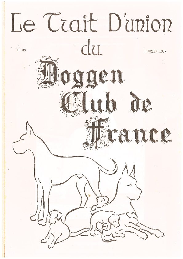 Couverture du Trait d'Union n° 80