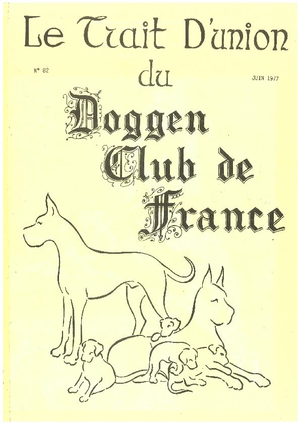 Couverture du Trait d'Union n° 82