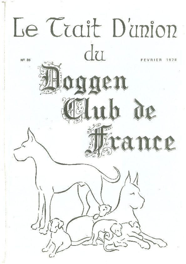 Couverture du Trait d'Union n° 86