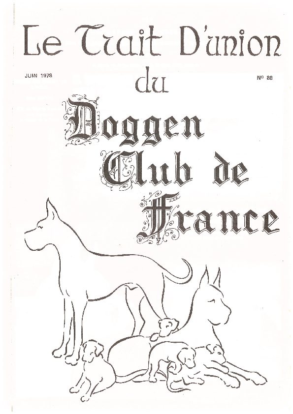 Couverture du Trait d'Union n° 88