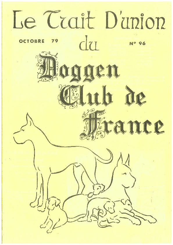 Couverture du Trait d'Union n° 96